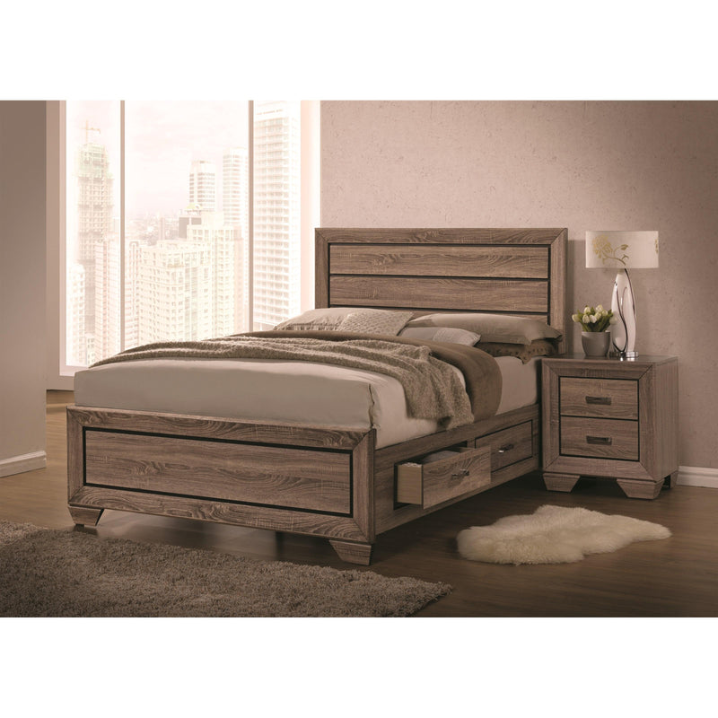 Coaster Furniture Kauffman King Panel Bed with Storage 204190KE IMAGE 2