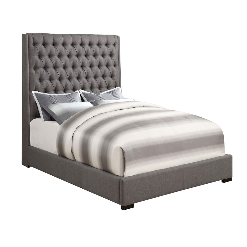 Coaster Furniture Camille Queen Upholstered Platform Bed 300621Q IMAGE 1