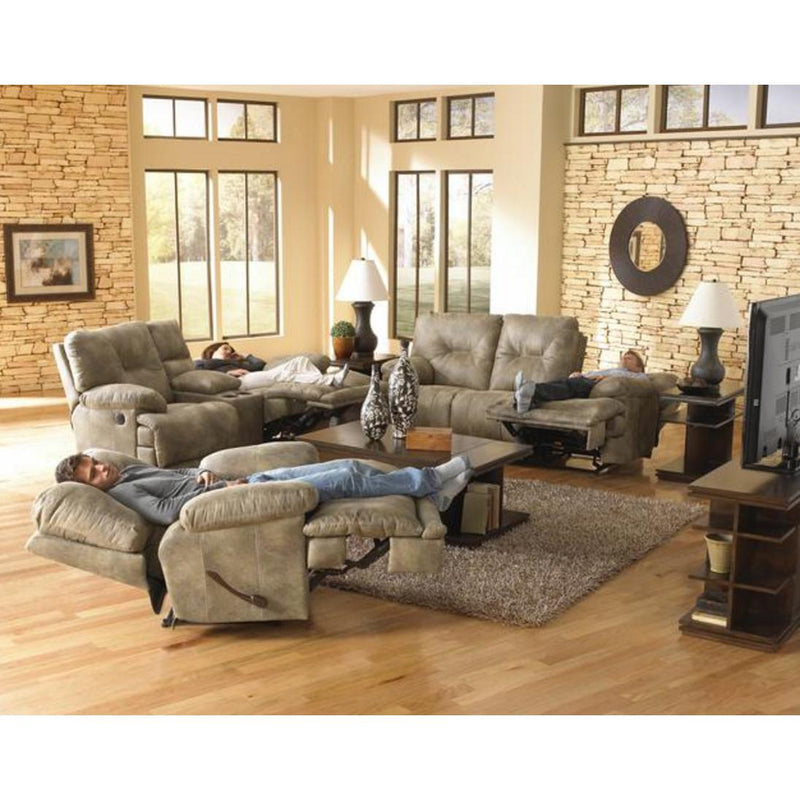 Catnapper Voyager Reclining Leather Look Fabric Sofa 43845 1228-49/1328-49 IMAGE 4