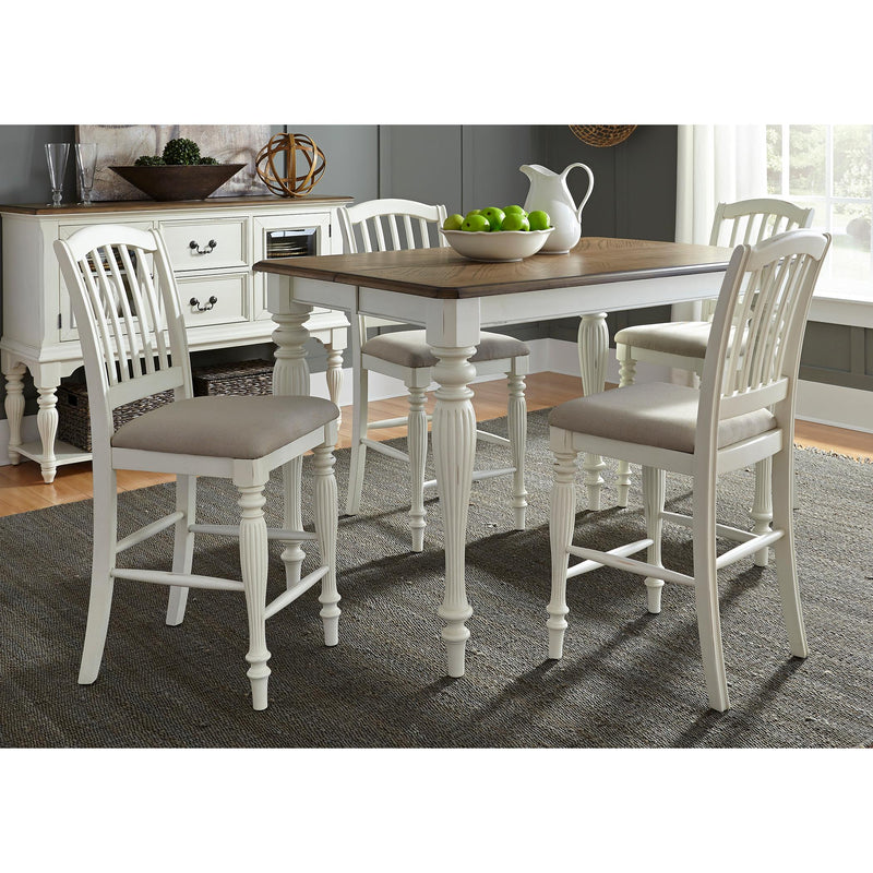 Liberty Furniture Industries Inc. Cumberland Creek Counter Height Dining Table 334-GT5454 IMAGE 5