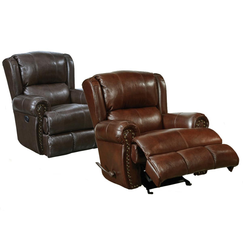 Catnapper Duncan Power Leather Recliner 64763-7 1283-09/3083-09 IMAGE 3