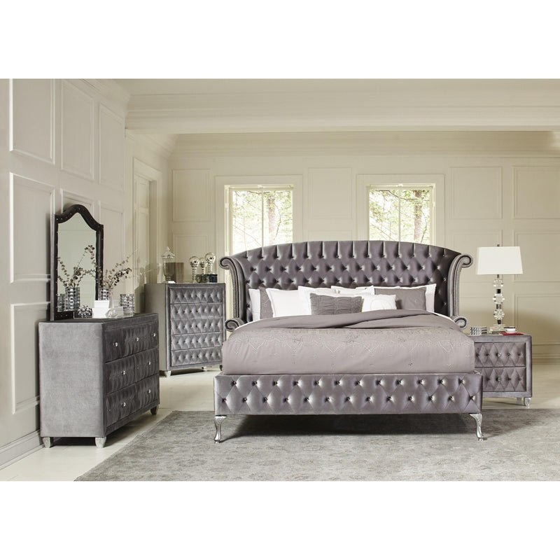 Coaster Furniture Deanna King Upholstered Bed 205101KE IMAGE 3