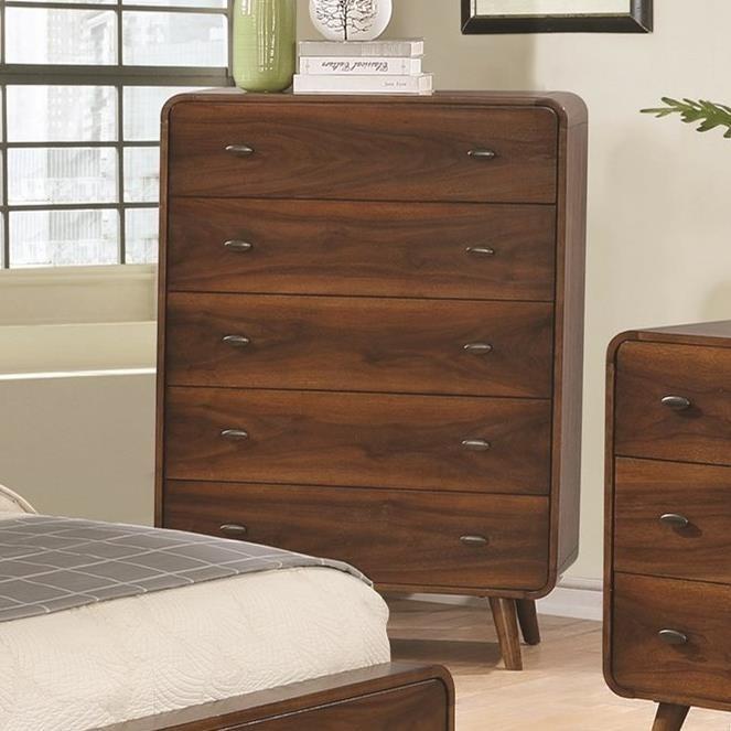 Coaster Furniture Robyn 5-Drawer Chest 205135 IMAGE 2