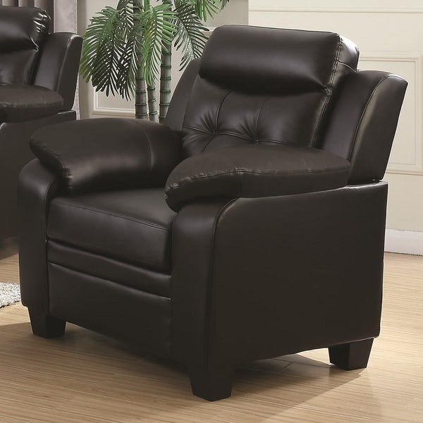 Coaster Furniture Finley Stationary Leatherette Chair 506553 IMAGE 1