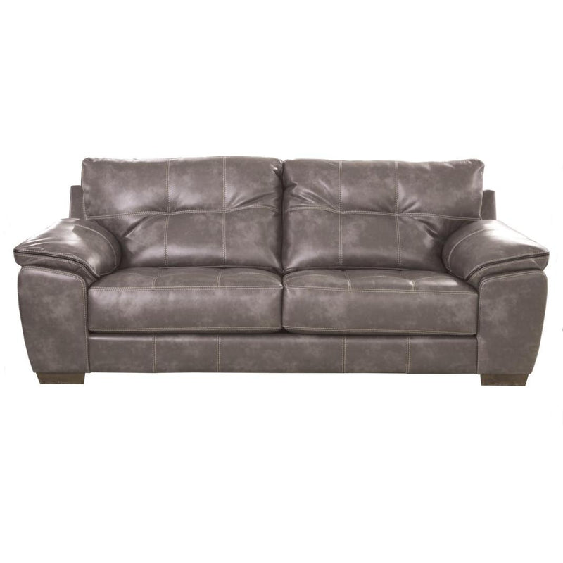 Jackson Furniture Hudson Stationary Faux Leather Sofa 4396-03 1152-78/1252-78 IMAGE 1