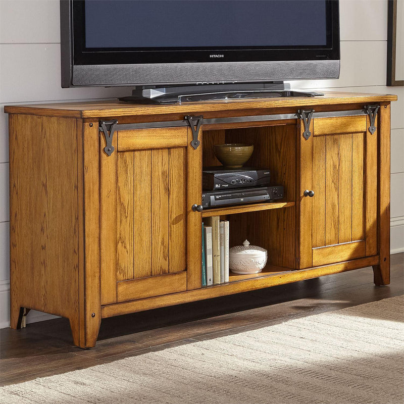 Liberty Furniture Industries Inc. Lake House TV Stand with Cable Management 110-TV60 IMAGE 6