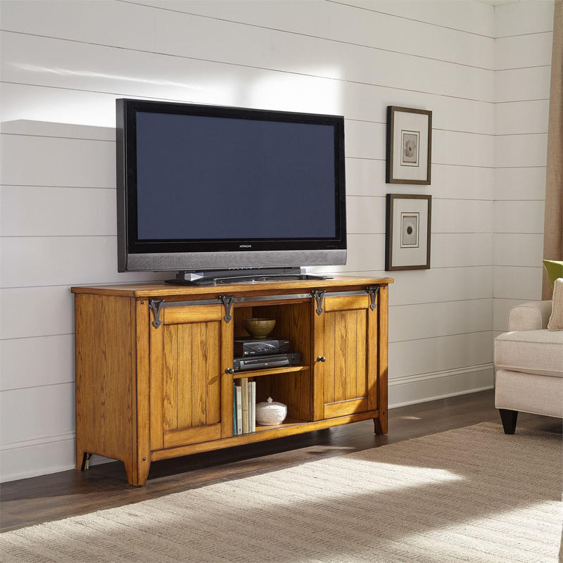 Liberty Furniture Industries Inc. Lake House TV Stand with Cable Management 110-TV60 IMAGE 7