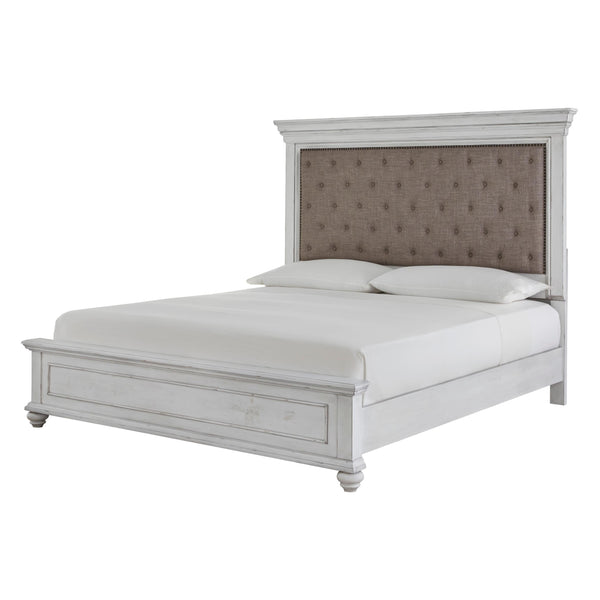 Benchcraft Kanwyn Queen Upholstered Panel Bed B777-157/B777-54/B777-96 IMAGE 1