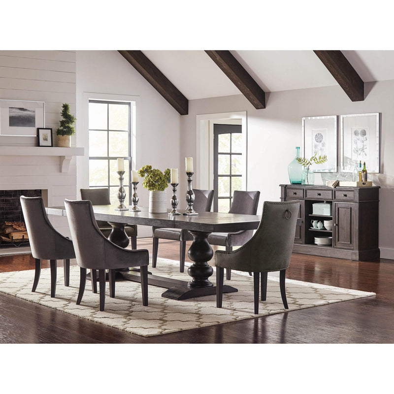 Coaster Furniture Phelps Dining Table with Trestle Base 121231 IMAGE 3
