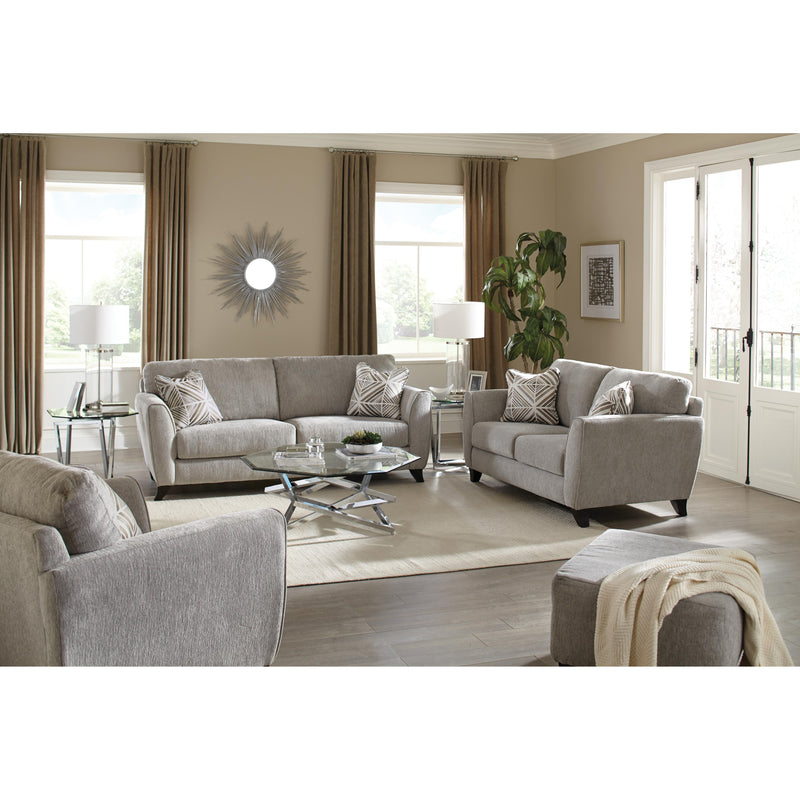 Jackson Furniture Alyssa Stationary Fabric Sofa 4215-03 2072-18 IMAGE 2