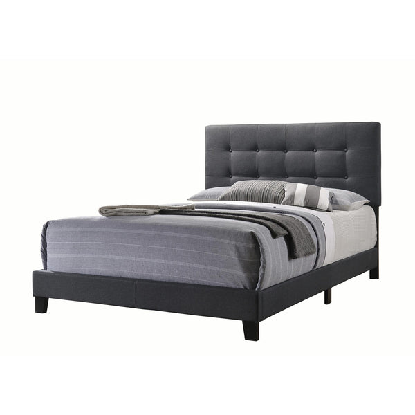 Coaster Furniture Mapes Queen Upholstered Platform Bed 305746Q IMAGE 1