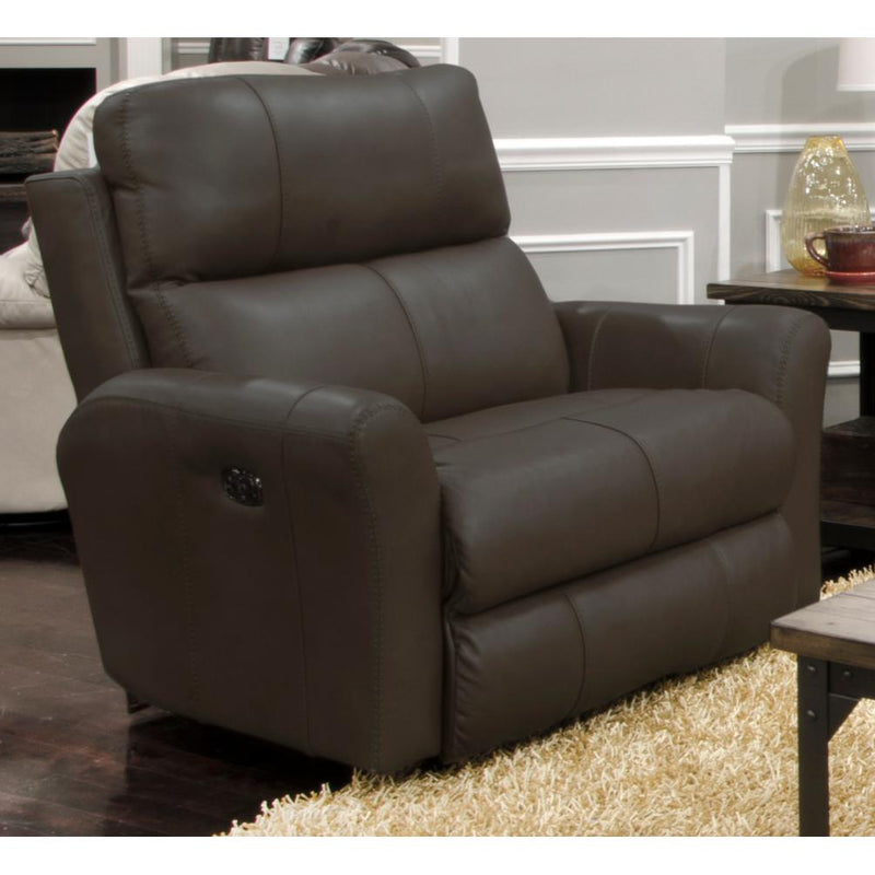 Catnapper Mara Power Leather Match Recliner with Wall Recline 874750-7 1225-09/3025-09 IMAGE 1