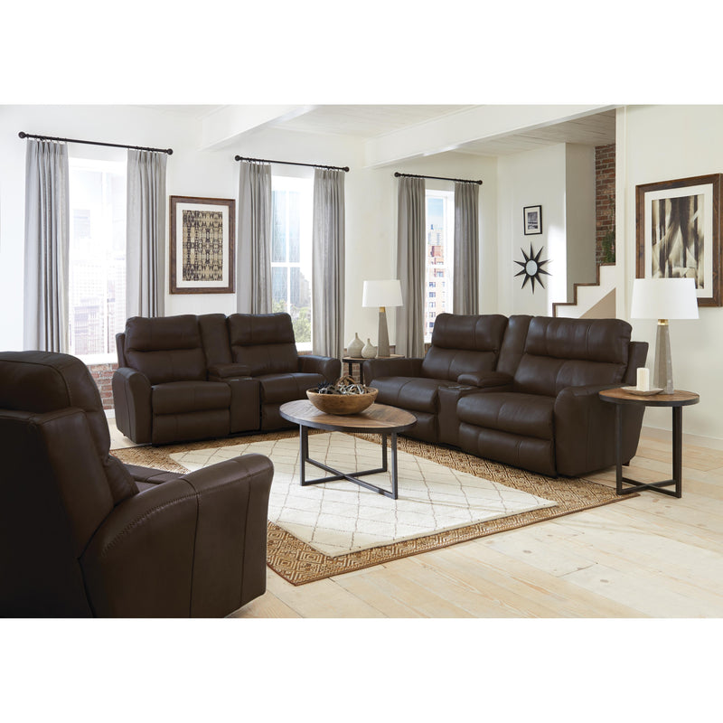 Catnapper Mara Power Leather Match Recliner with Wall Recline 874750-7 1225-09/3025-09 IMAGE 3