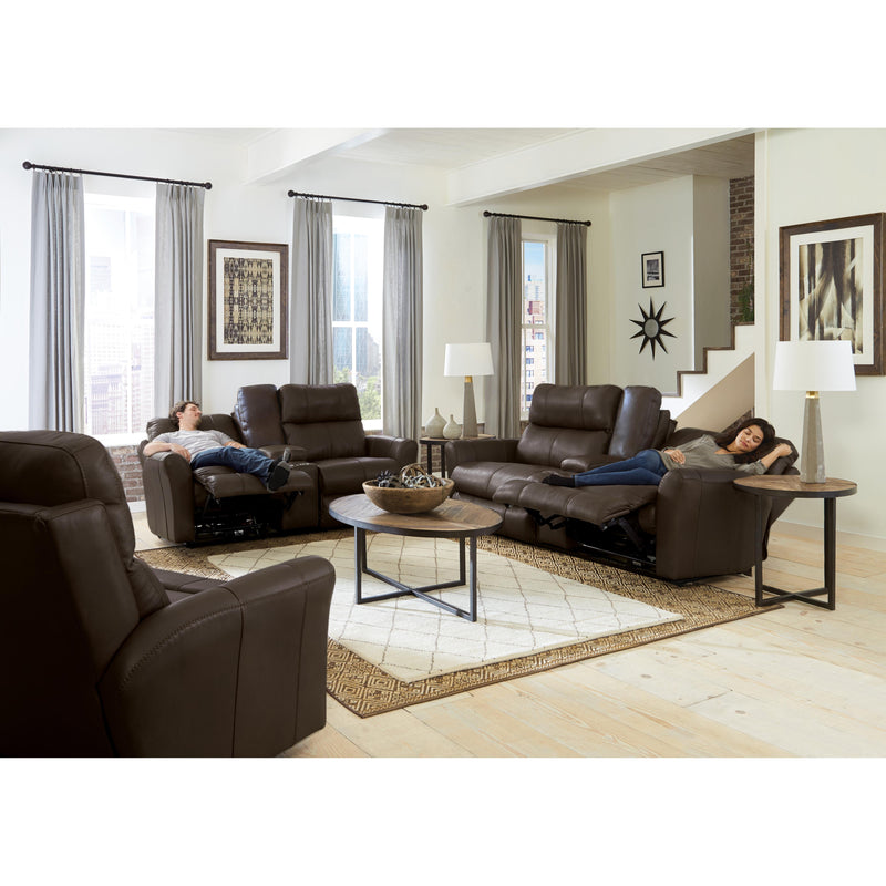Catnapper Mara Power Leather Match Recliner with Wall Recline 874750-7 1225-09/3025-09 IMAGE 5