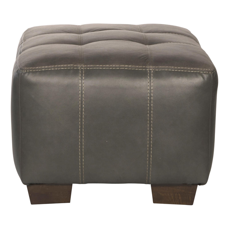 Jackson Furniture Drummond Fabric/Leather Look Ottoman 429610 1152-18/1300-28 IMAGE 3