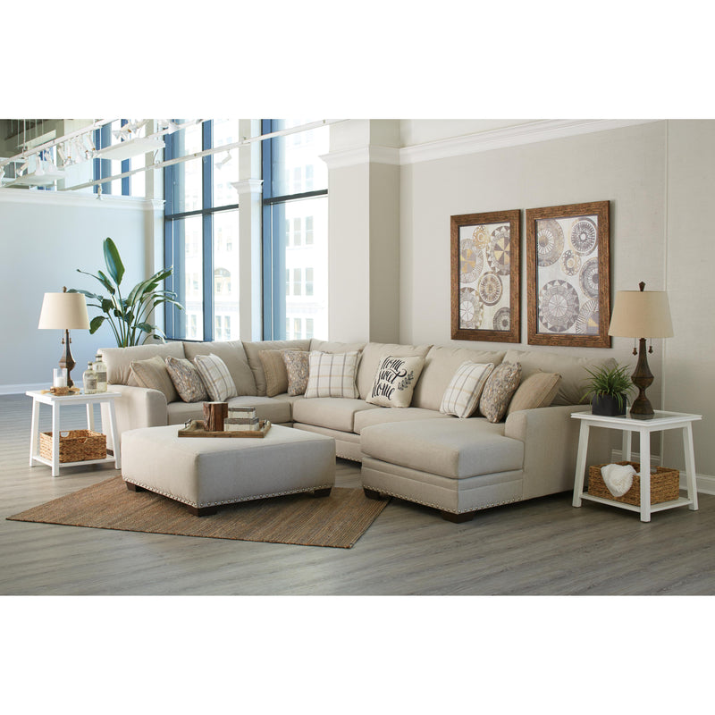 Jackson Furniture Middleton Fabric Ottoman 4478-28 1605-38 IMAGE 2