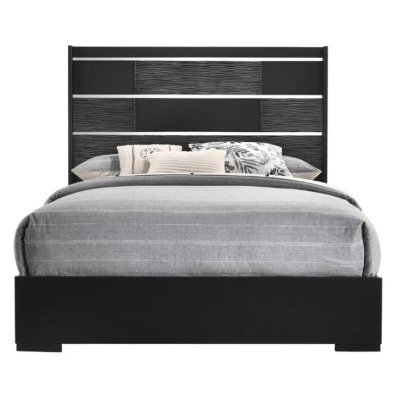 Coaster Furniture Blacktoft Queen Upholstered Platform Bed 207101Q IMAGE 2