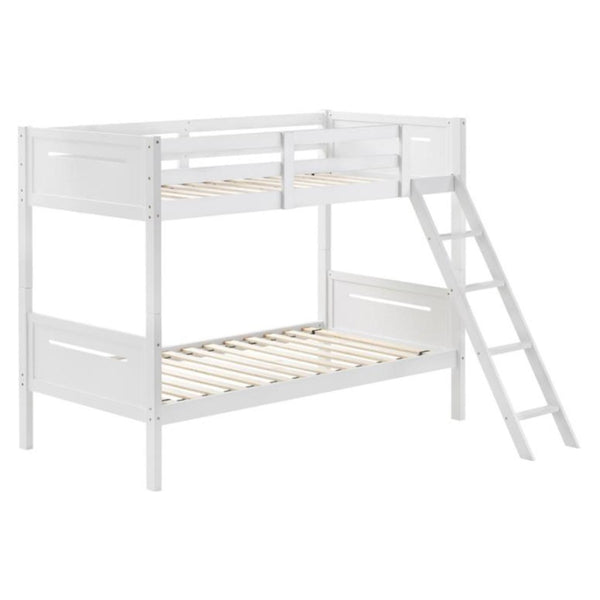 Coaster Furniture Kids Beds Bunk Bed 405051WHT IMAGE 1