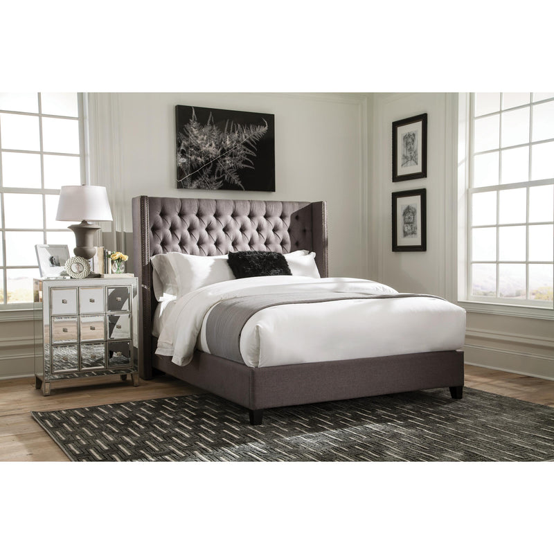 Coaster Furniture Bancroft Full Upholstered Platform Bed 301405F IMAGE 8