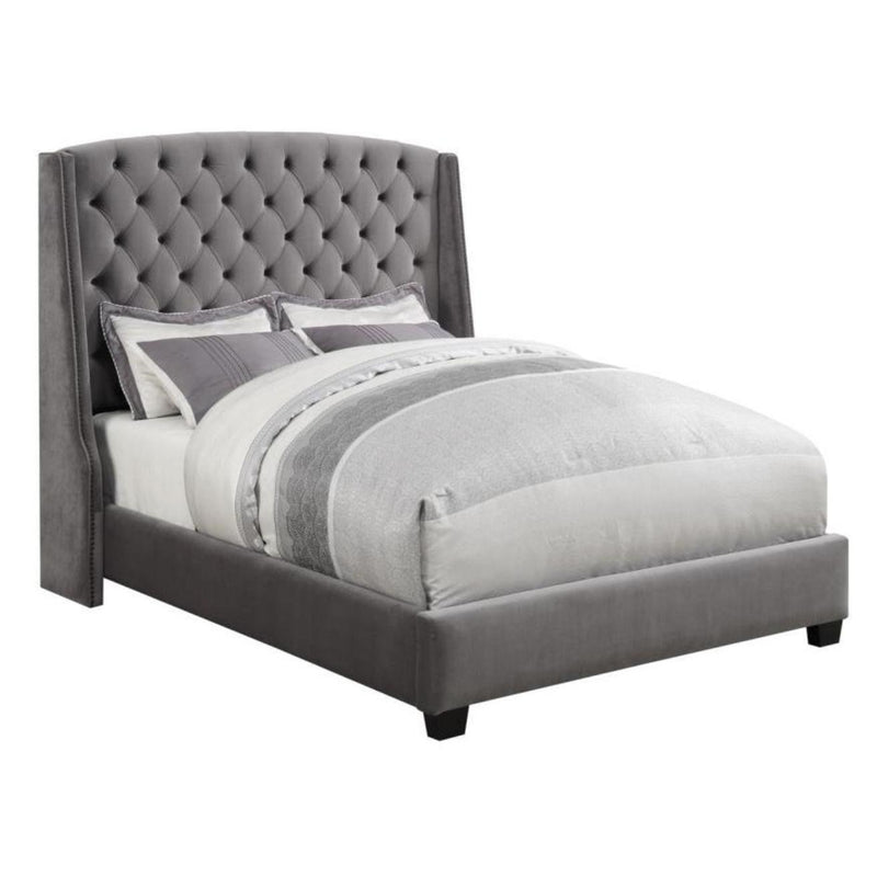 Coaster Furniture Pissarro Full Upholstered Platform Bed 300515F IMAGE 1