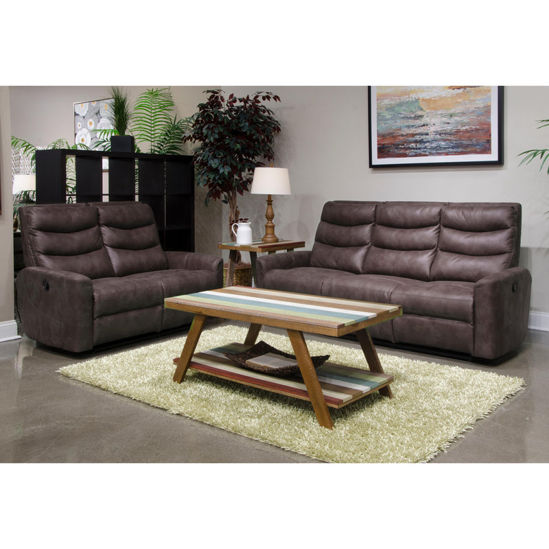 Catnapper Gill Power Reclining Leather Look Sofa 62641 1309-09 IMAGE 2