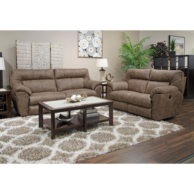 Catnapper Hollins Power Reclining Leather Look Sofa 62651 1429-49 IMAGE 5
