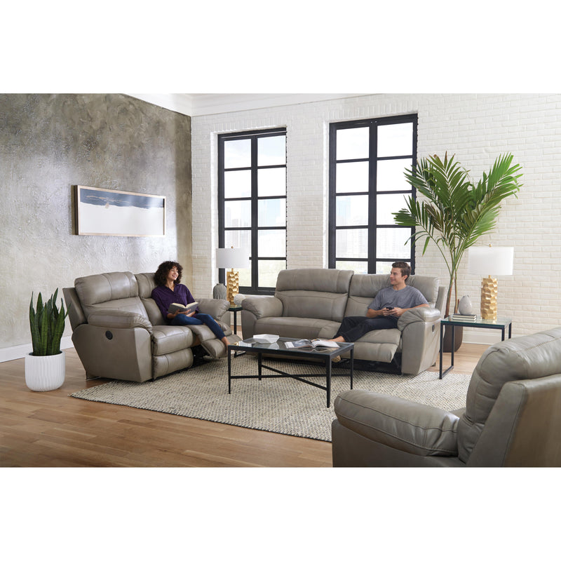 Catnapper Costa Reclining Leather Match Loveseat 4072 1273-56/3073-56 IMAGE 4