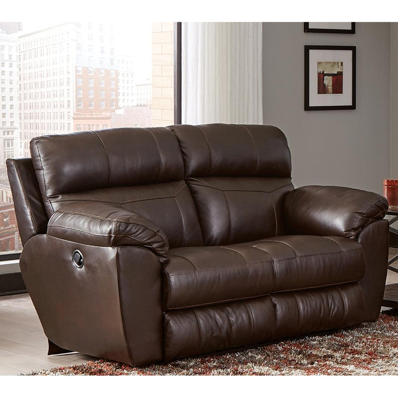 Catnapper Costa Reclining Leather Match Loveseat 4072 1273-89/3073-89 IMAGE 1