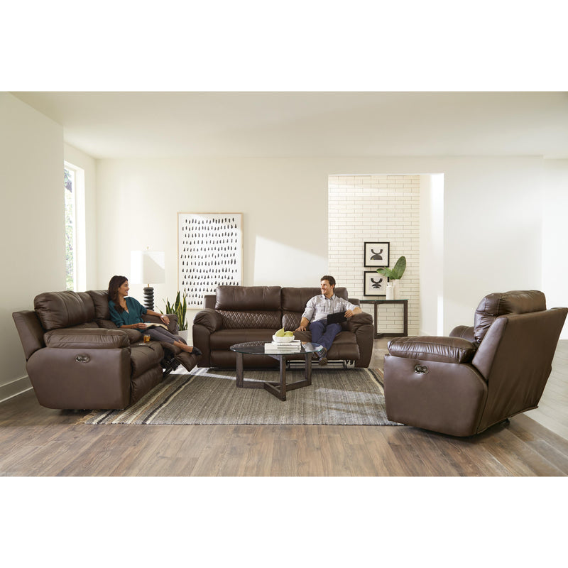 Catnapper Sorrento Power Reclining Leather Match Sofa 64721 1225-39/3025-39 IMAGE 3
