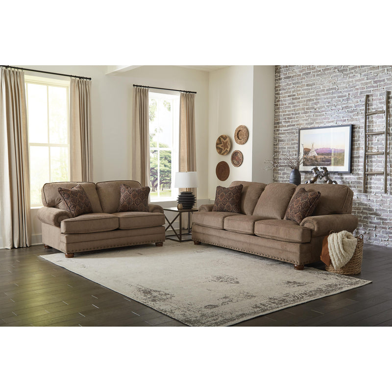 Jackson Furniture Singletary Stationary Fabric Sofa 3241-03 2010-49/2011-49 IMAGE 3