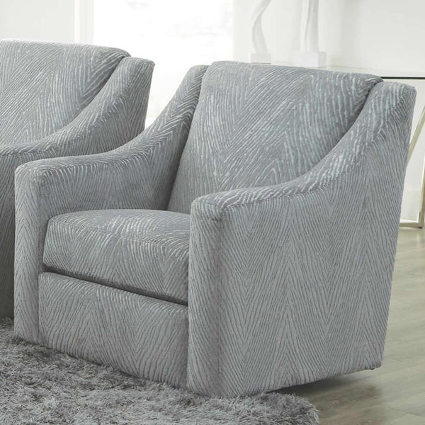 Jackson Furniture Lamar Swivel Fabric Accent Chair 4098-21 2268-28 IMAGE 1