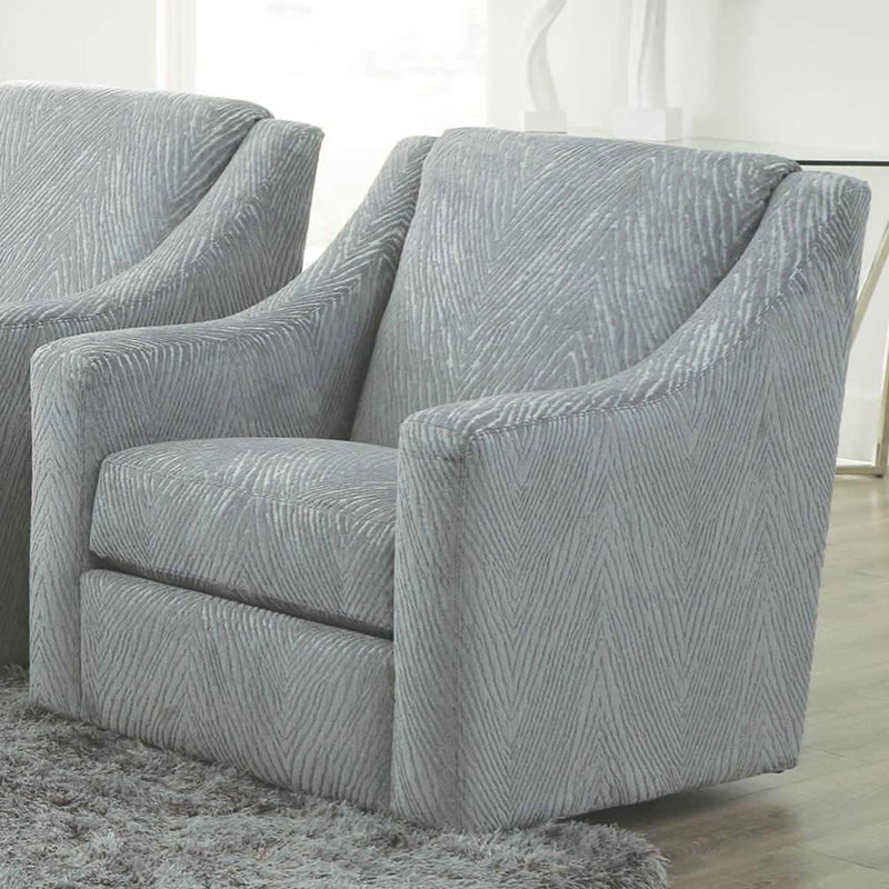 Jackson Furniture Lamar Swivel Fabric Accent Chair 4098-21 2268-28 IMAGE 1