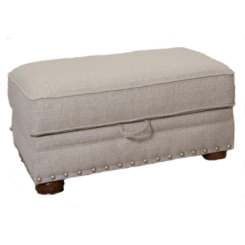 Jackson Furniture Farmington Fabric Storage Ottoman 4283-77 1561-46 IMAGE 1