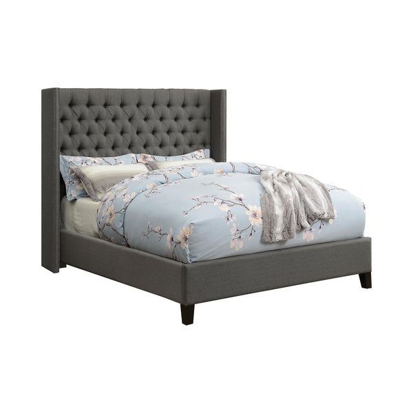 Coaster Furniture Bancroft California King Upholstered Platform Bed 301405KW IMAGE 1