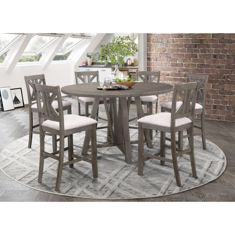 Coaster Furniture Square Athens Dining Table with Pedestal Base 109858 IMAGE 2