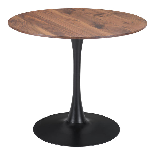 Zuo Round Opus Dining Table with Pedestal Base 101567 IMAGE 1
