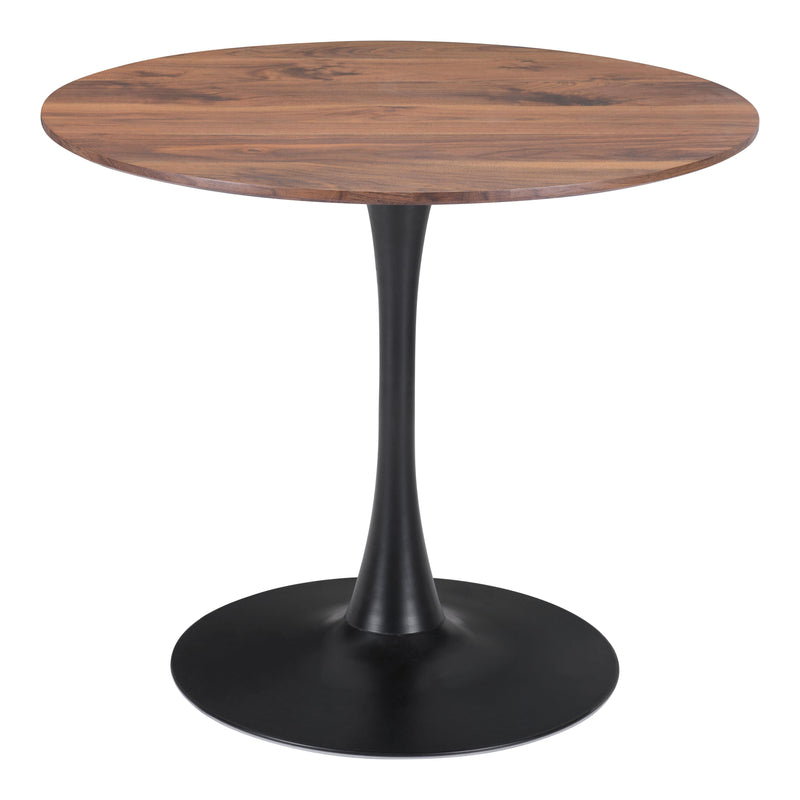 Zuo Round Opus Dining Table with Pedestal Base 101567 IMAGE 2