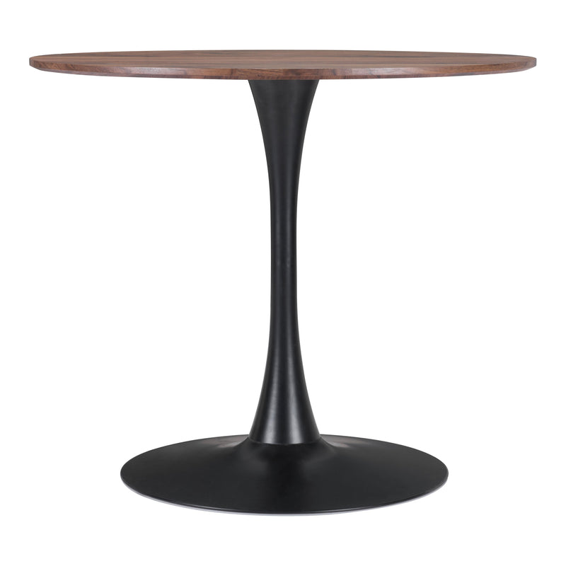 Zuo Round Opus Dining Table with Pedestal Base 101567 IMAGE 3
