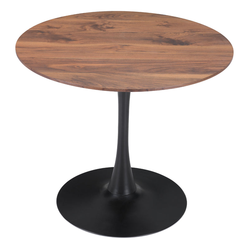 Zuo Round Opus Dining Table with Pedestal Base 101567 IMAGE 4