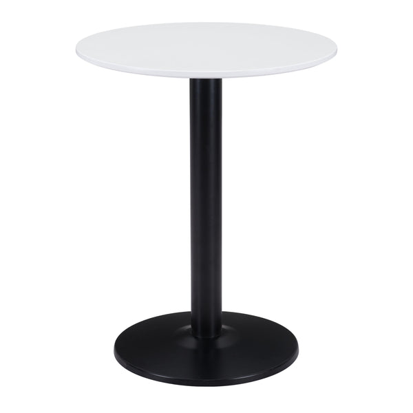 Zuo Round Alto Dining Table with Pedestal Base 101569 IMAGE 1