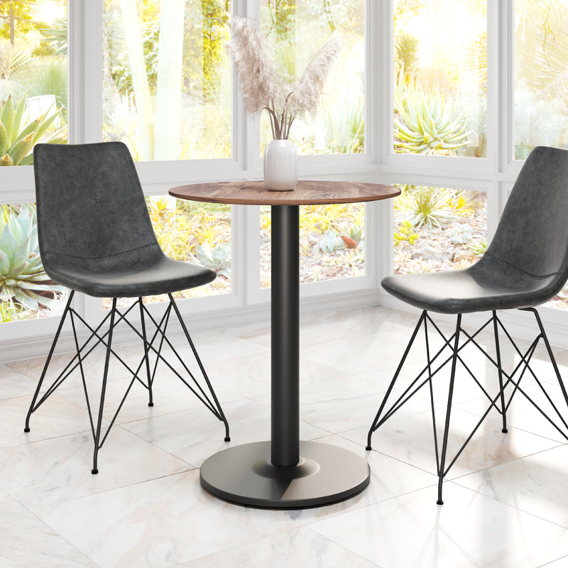 Zuo Round Alto Dining Table with Pedestal Base 101740 IMAGE 8
