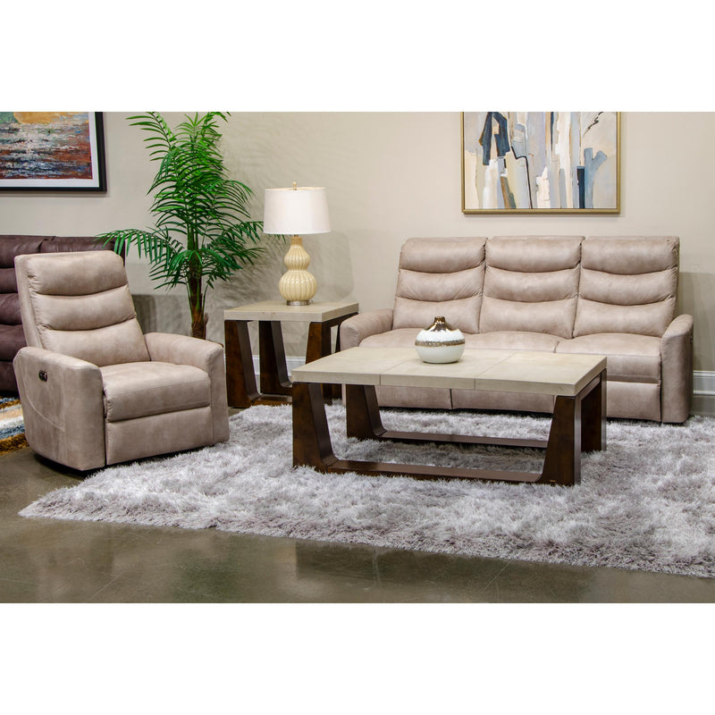 Catnapper Gill Power Reclining Leather Look Sofa 62641 1309-16 IMAGE 2
