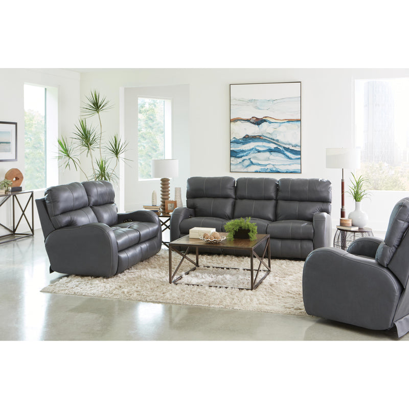 Catnapper Angelo Power Reclining Leather Match Sofa 64461 1273-58/3073-58 IMAGE 2