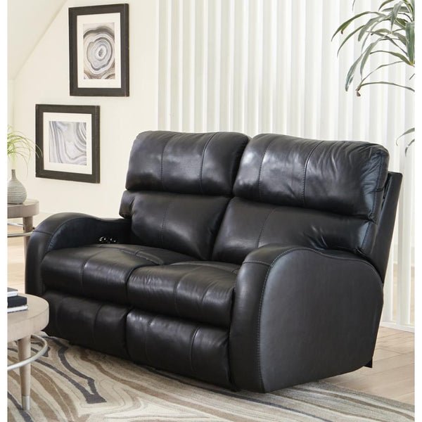 Catnapper Angelo Power Reclining Leather Match Loveseat 64462 1273-88/3073-88 IMAGE 1