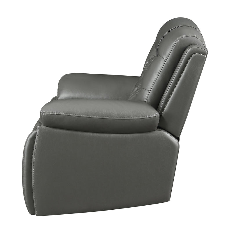 Coaster Furniture Flamenco Power Leatherette Recliner with Wall Recline 610206P IMAGE 3