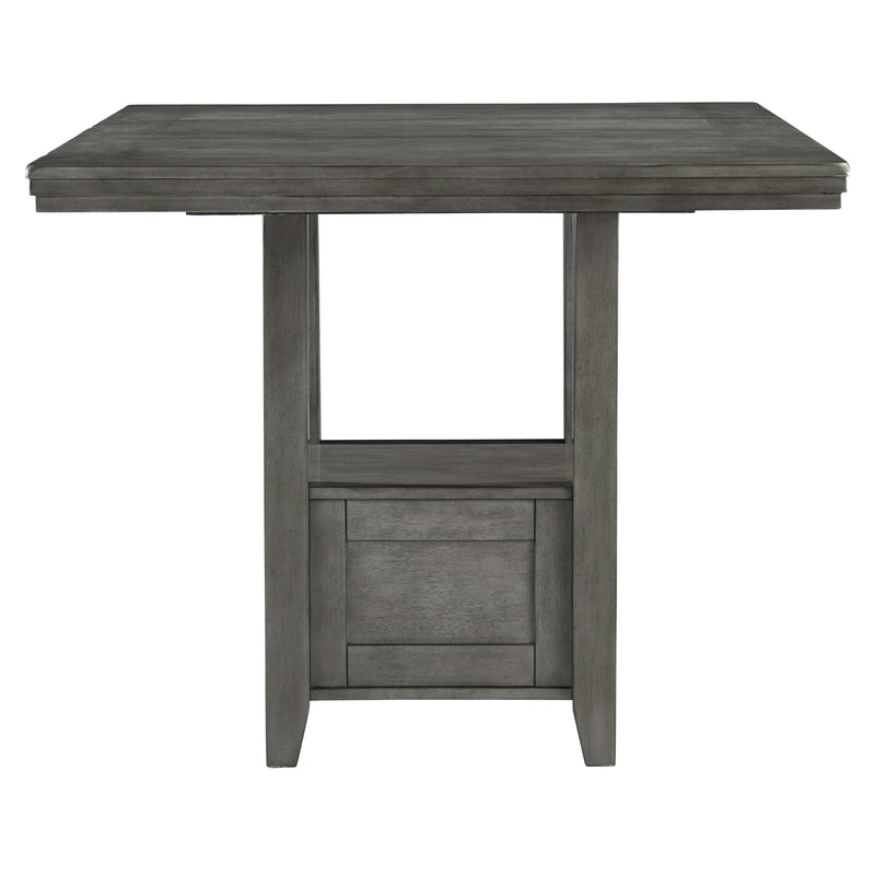 Signature Design by Ashley Hallanden Counter Height Dining Table with Pedestal Base D589-42 IMAGE 4