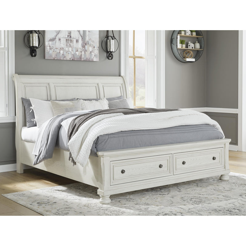 Signature Design by Ashley Robbinsdale California King Sleigh Bed with Storage B742-76/B742-78/B742-95 IMAGE 5