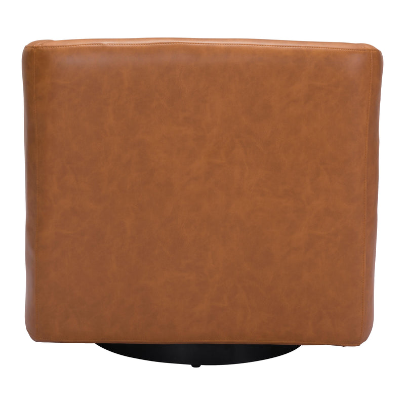 Zuo Brooks Swivel Polyurethane Accent Chair 102049 IMAGE 4