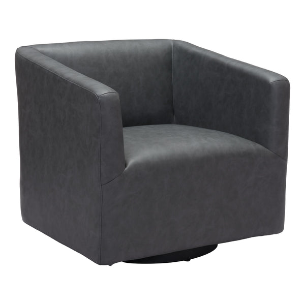 Zuo Brooks Swivel Polyurethane Accent Chair 102052 IMAGE 1