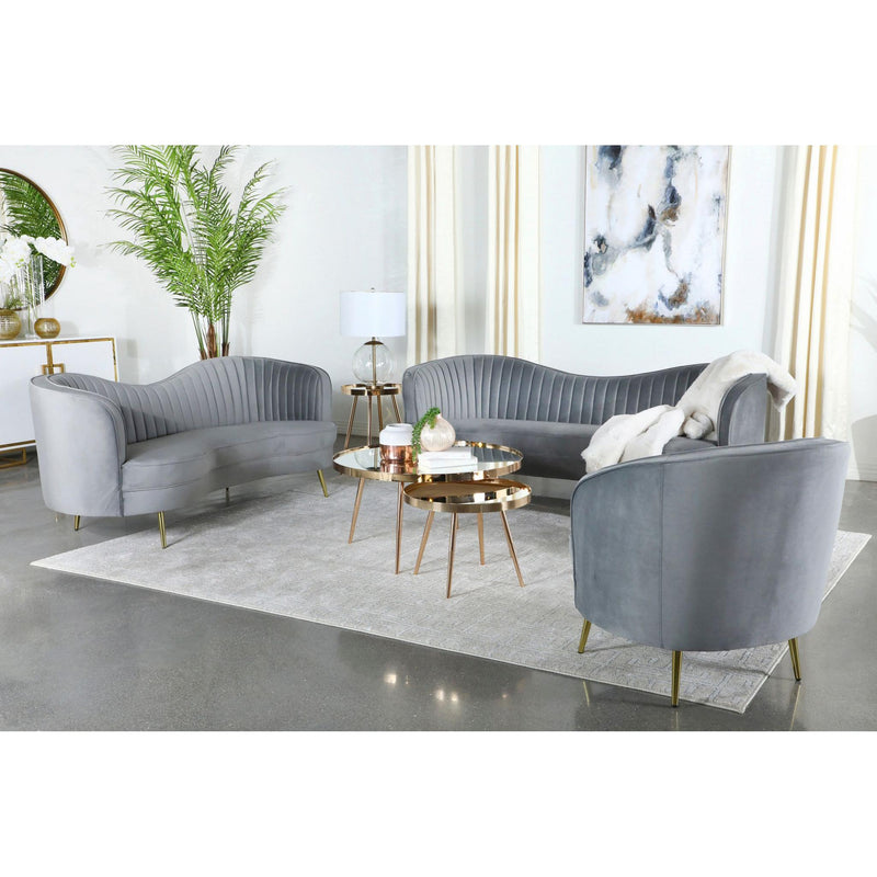 Coaster Furniture Sophia Stationary Fabric Chair 506866 IMAGE 5